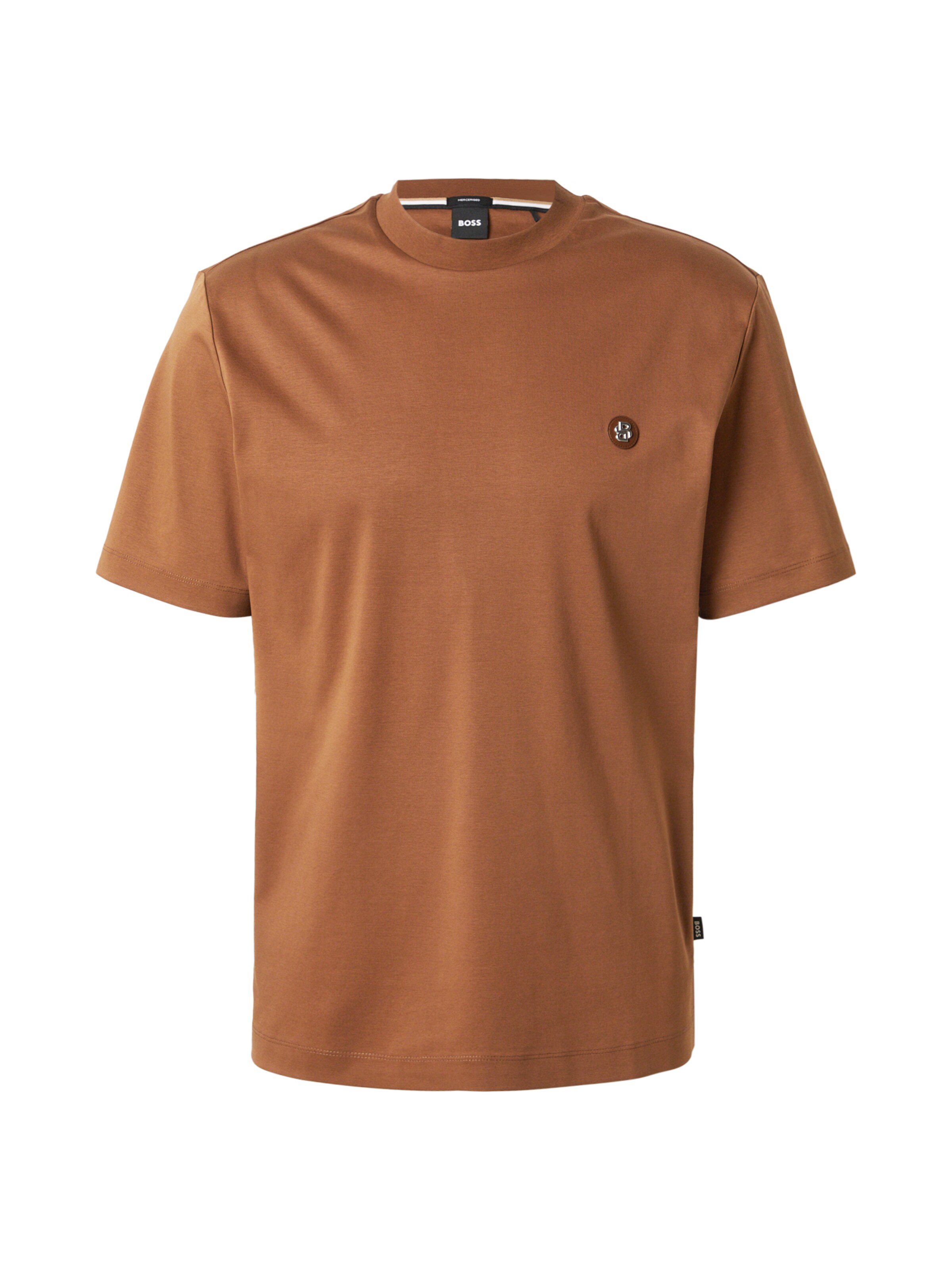 BOSS Футболка 'C-Taut 01' в Коричневый: спереди