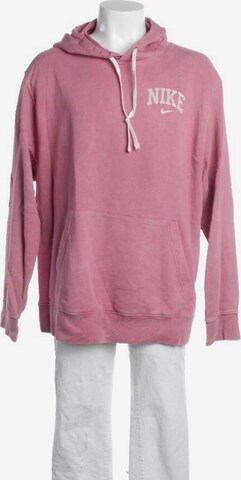 NIKE Sweatshirt / Sweatjacke XL in Pink: predná strana