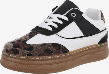 Ital-Design Sneaker in Schwarz: Vorderseite