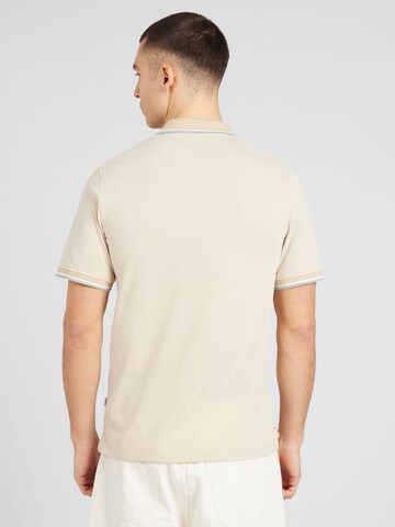 JACK & JONES Regular Fit Poloshirt 'JPRWin' in Beige