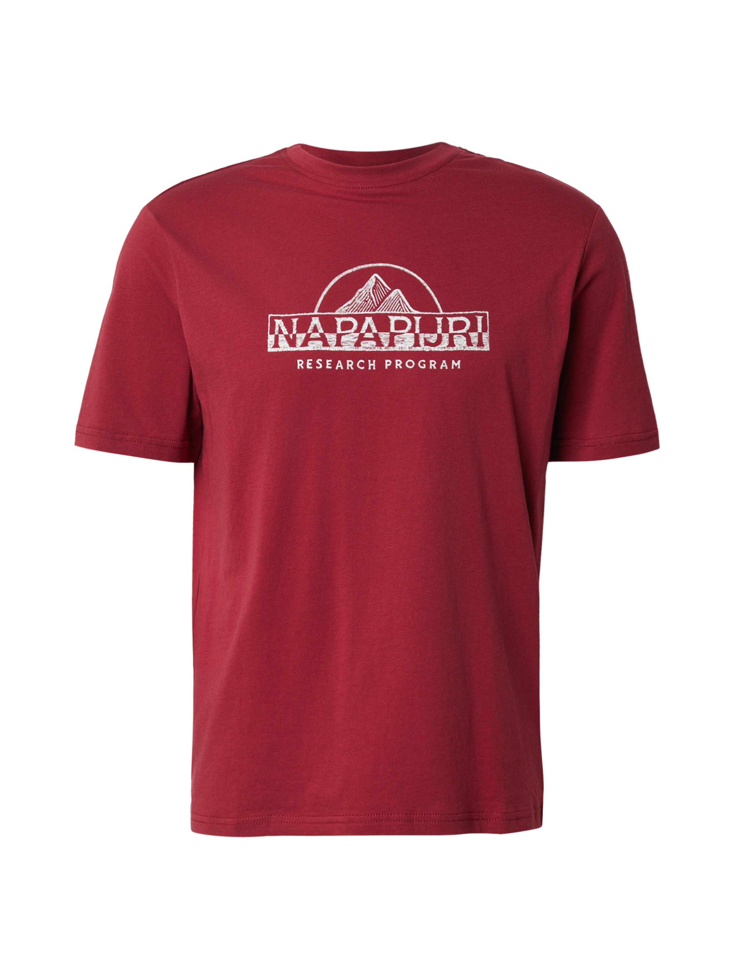 piros / fehér NAPAPIJRI Póló 'SANDIR', Termék nézet