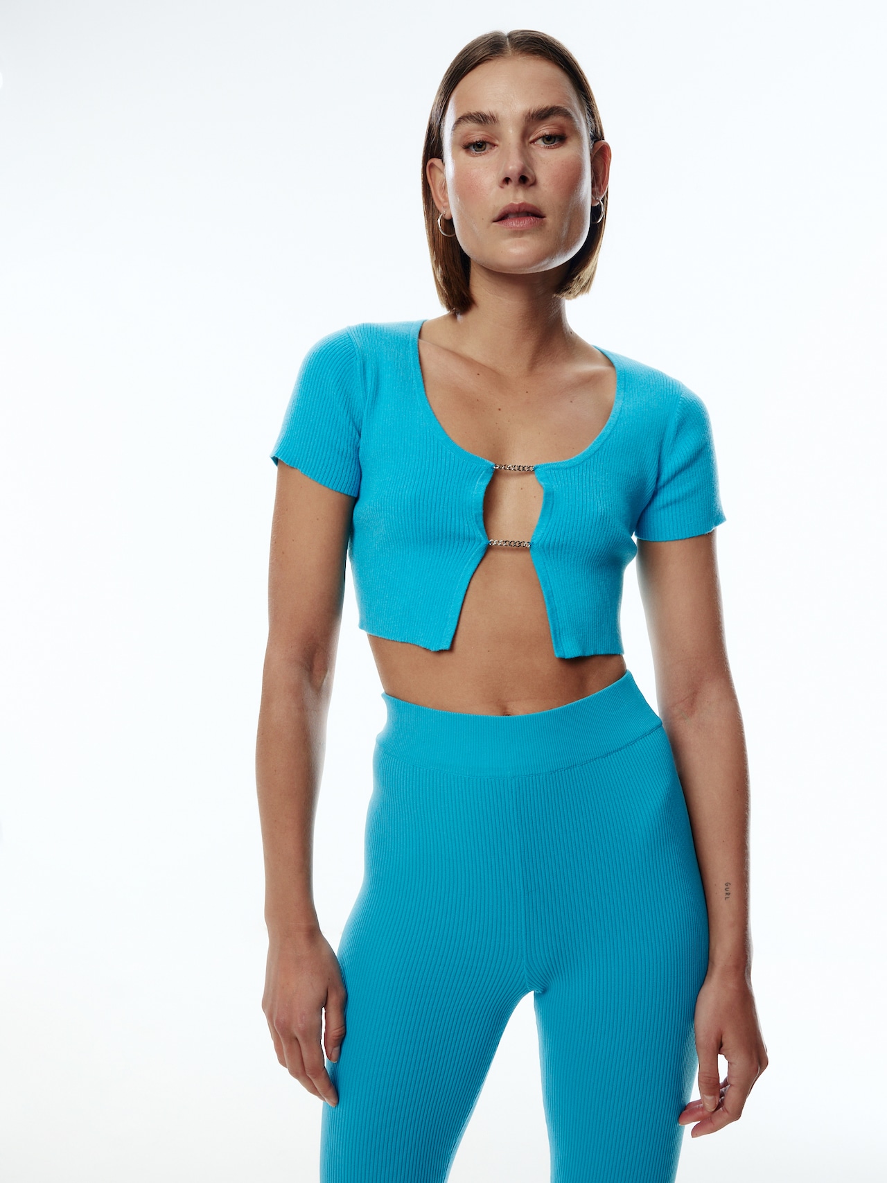 EDITED Produkte Strickjacke 'Maggie' blau