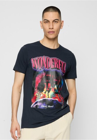 Maglietta di MT Men in blu: frontale