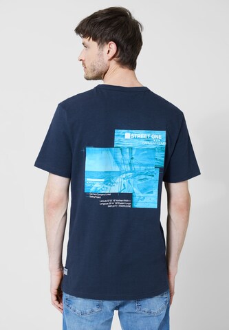 Street One MEN T-Shirt in Blau