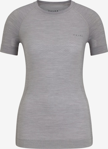 FALKE Base Layer in Grau: Vorderseite