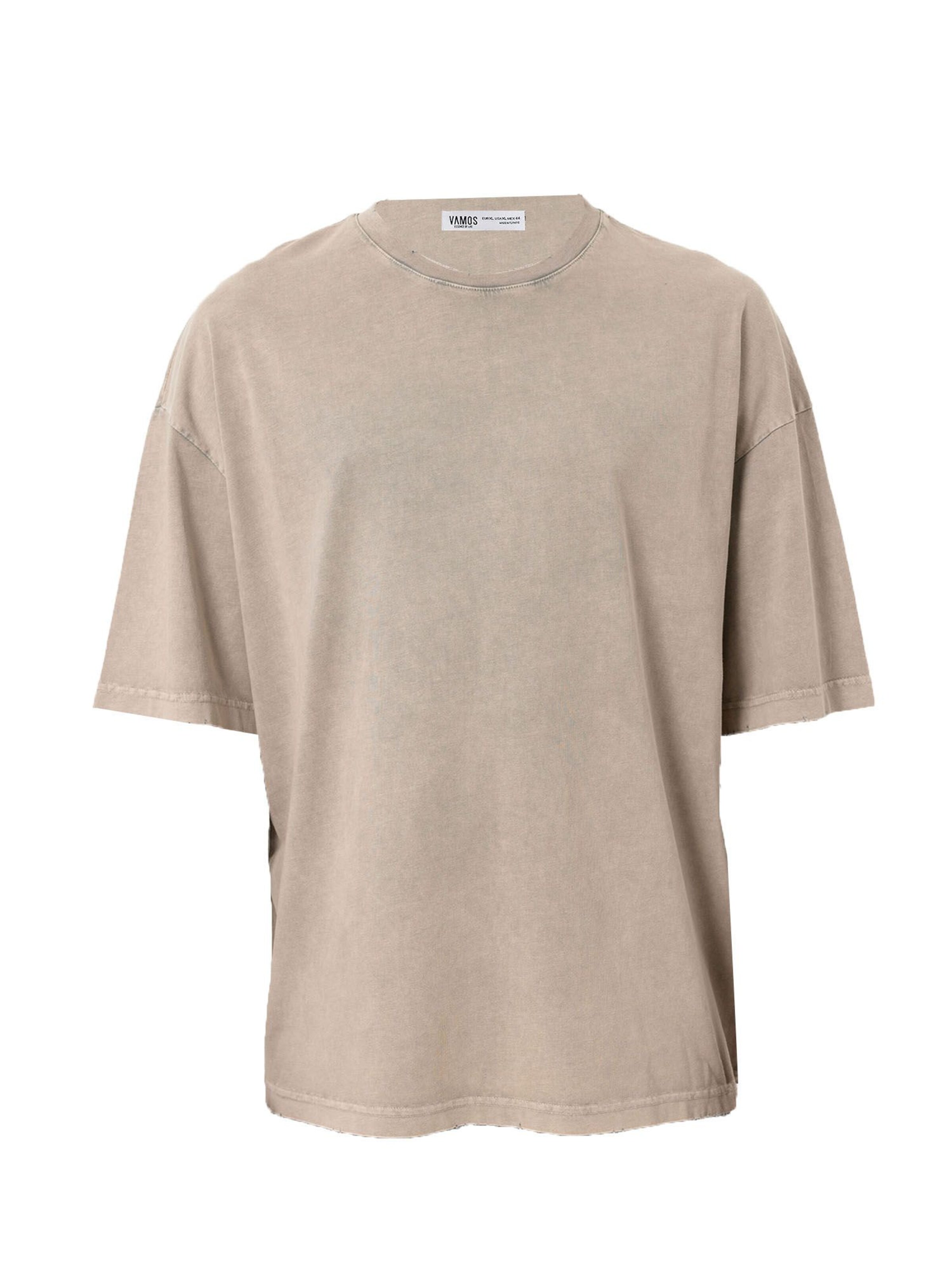 bēšs VAMOS CLO T-Krekls: no priekšpuses