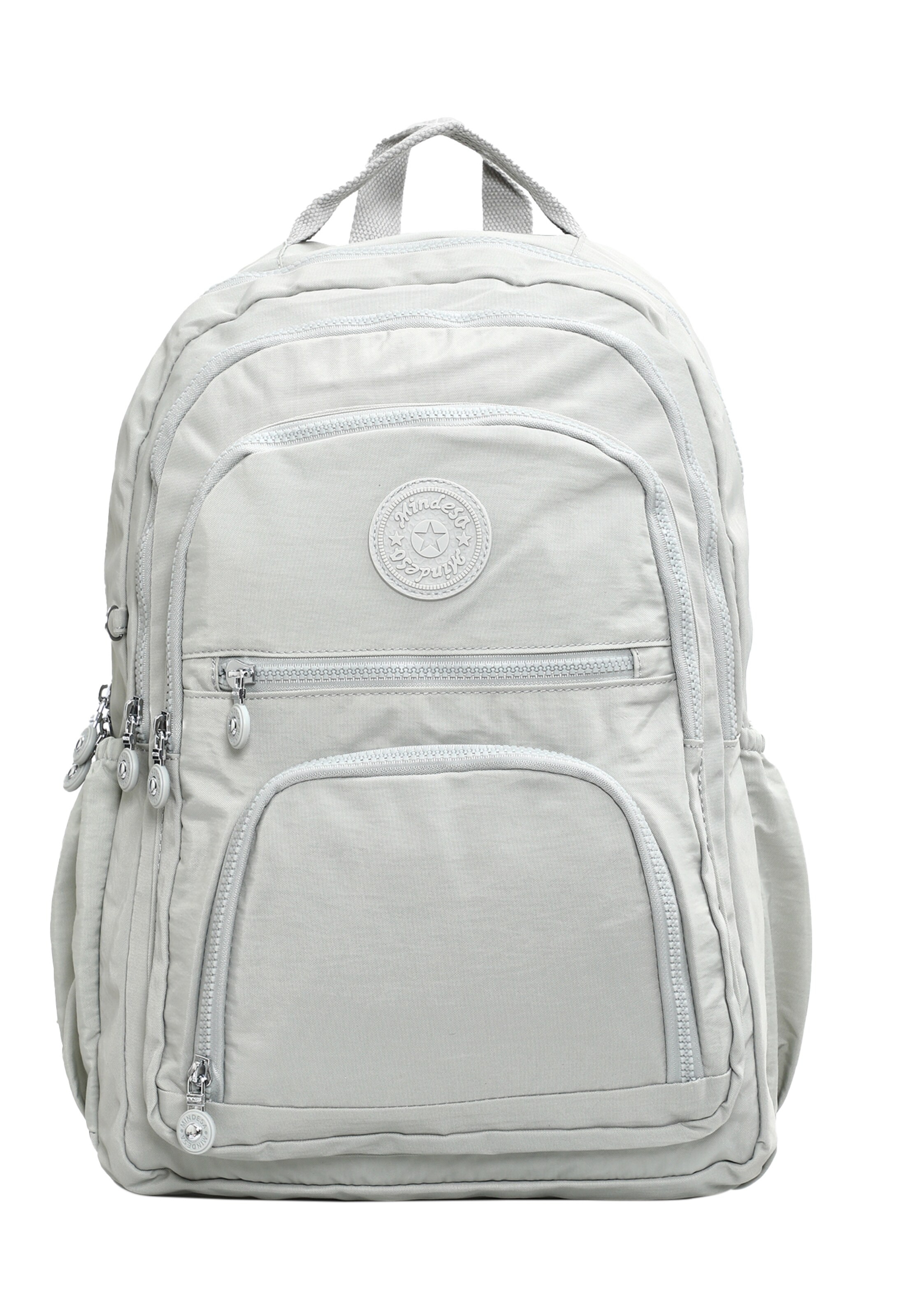 Mindesa - Mochila en gris: frente