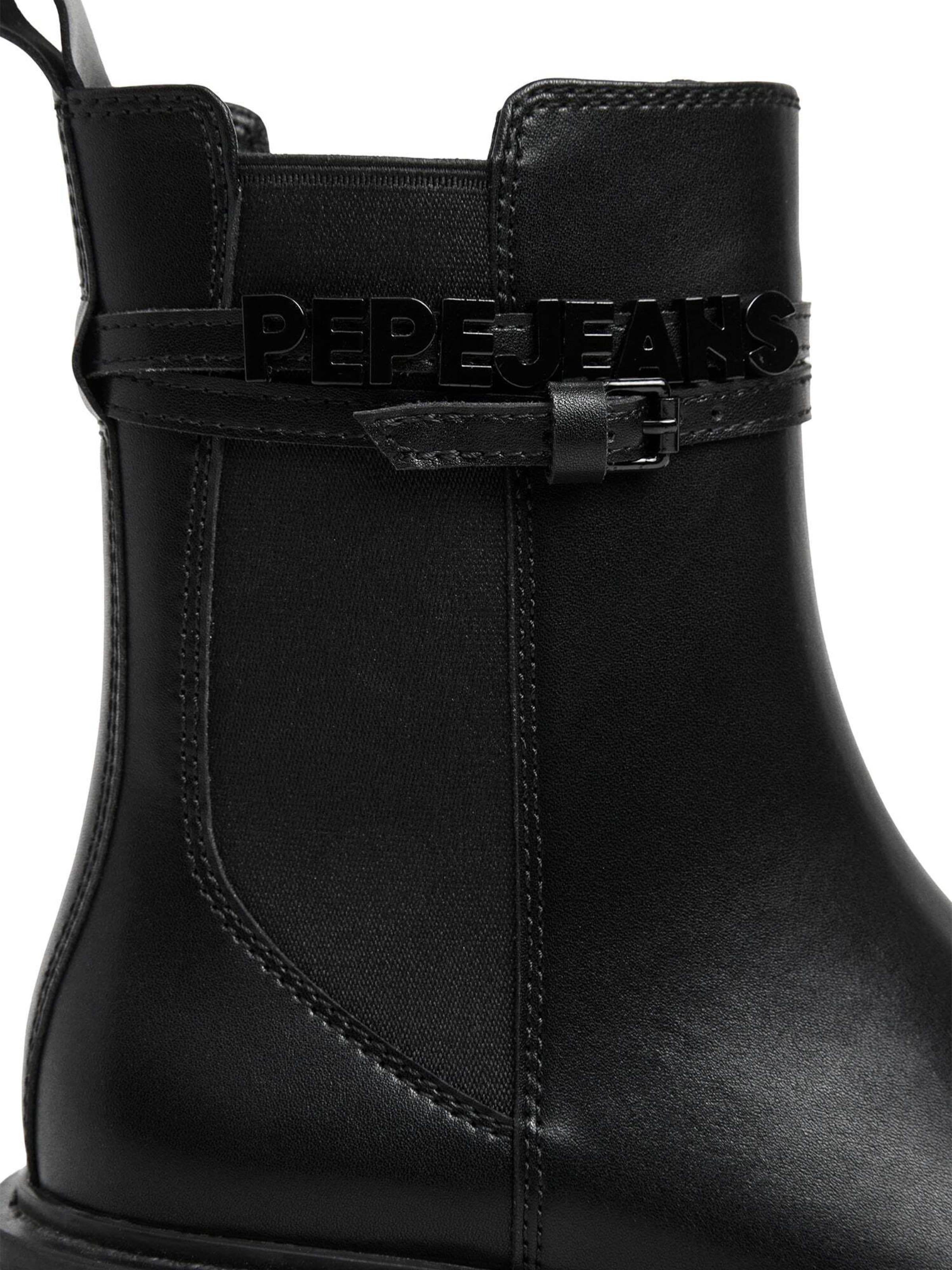 Pepe Jeans - Botas Chelsea 'Stacy' en negro