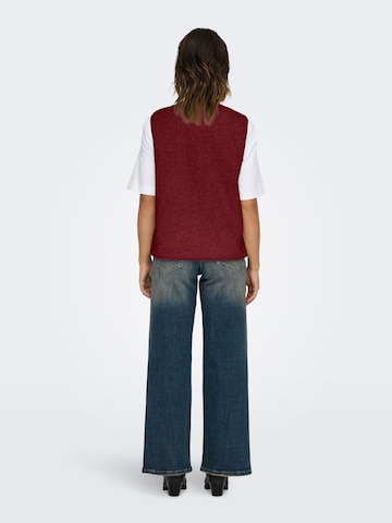 Gilet 'ONLBaby' ONLY en rouge