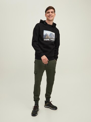 JACK & JONES Mikina 'Maxim' – černá