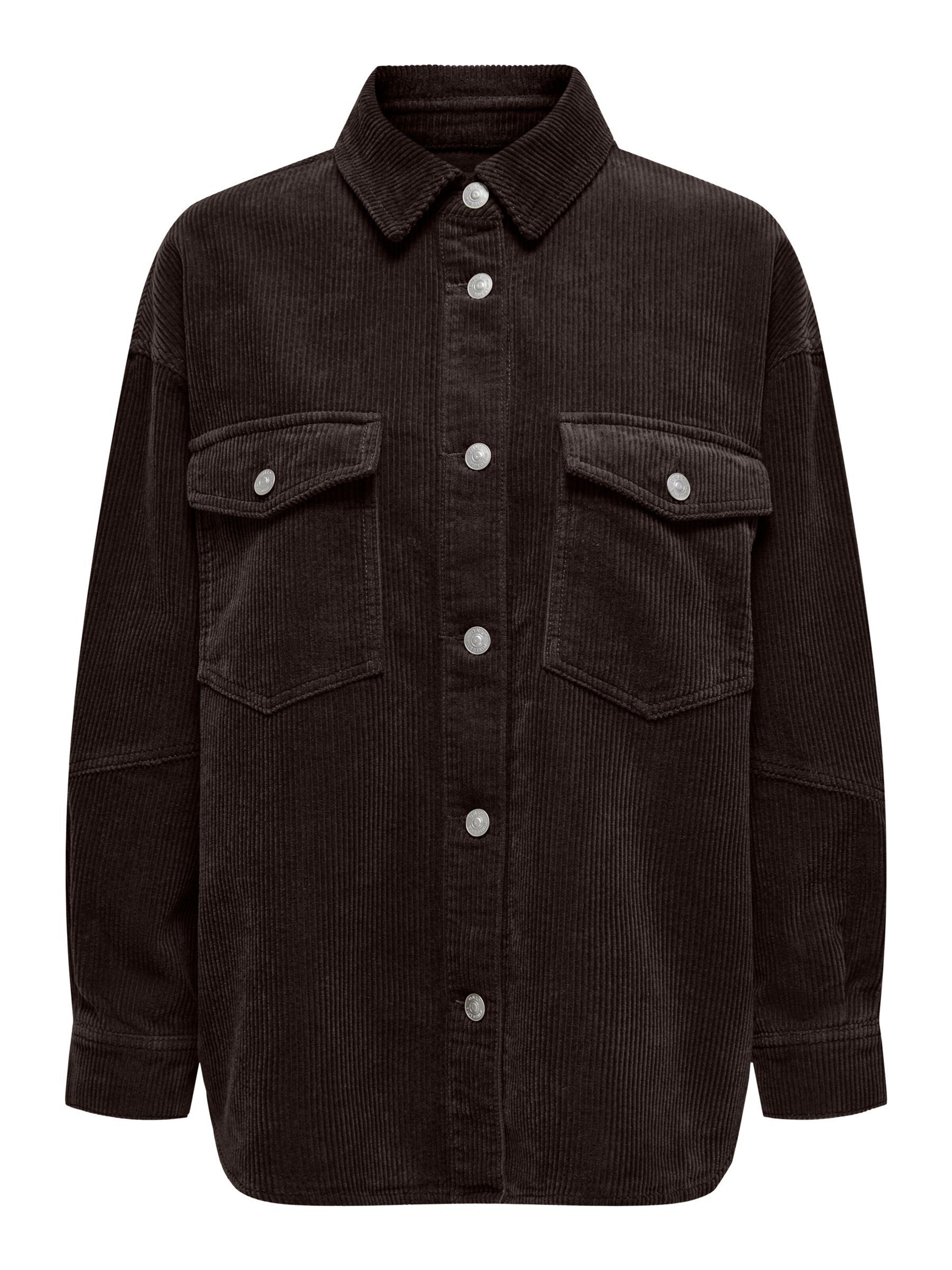 ONLY - Blusa 'ONLTiggy' en marrón: frente