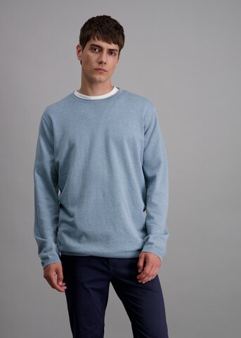 Pioneer Authentic Jeans Pullover in Blau: Vorderseite