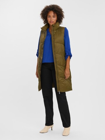 VERO MODA Bodywarmer 'Uppsala' in Groen