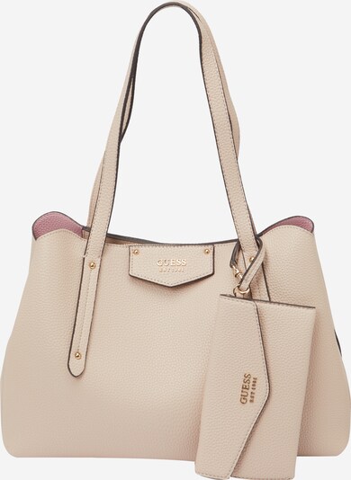 GUESS Nakupovalna torba 'Brenton' | zlata / roza / črna barva, Prikaz izdelka
