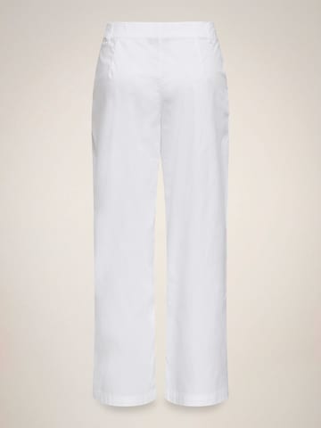 JDY Loose fit Trousers 'JDYMio' in White