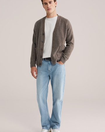 WE Fashion Knit cardigan in Grey