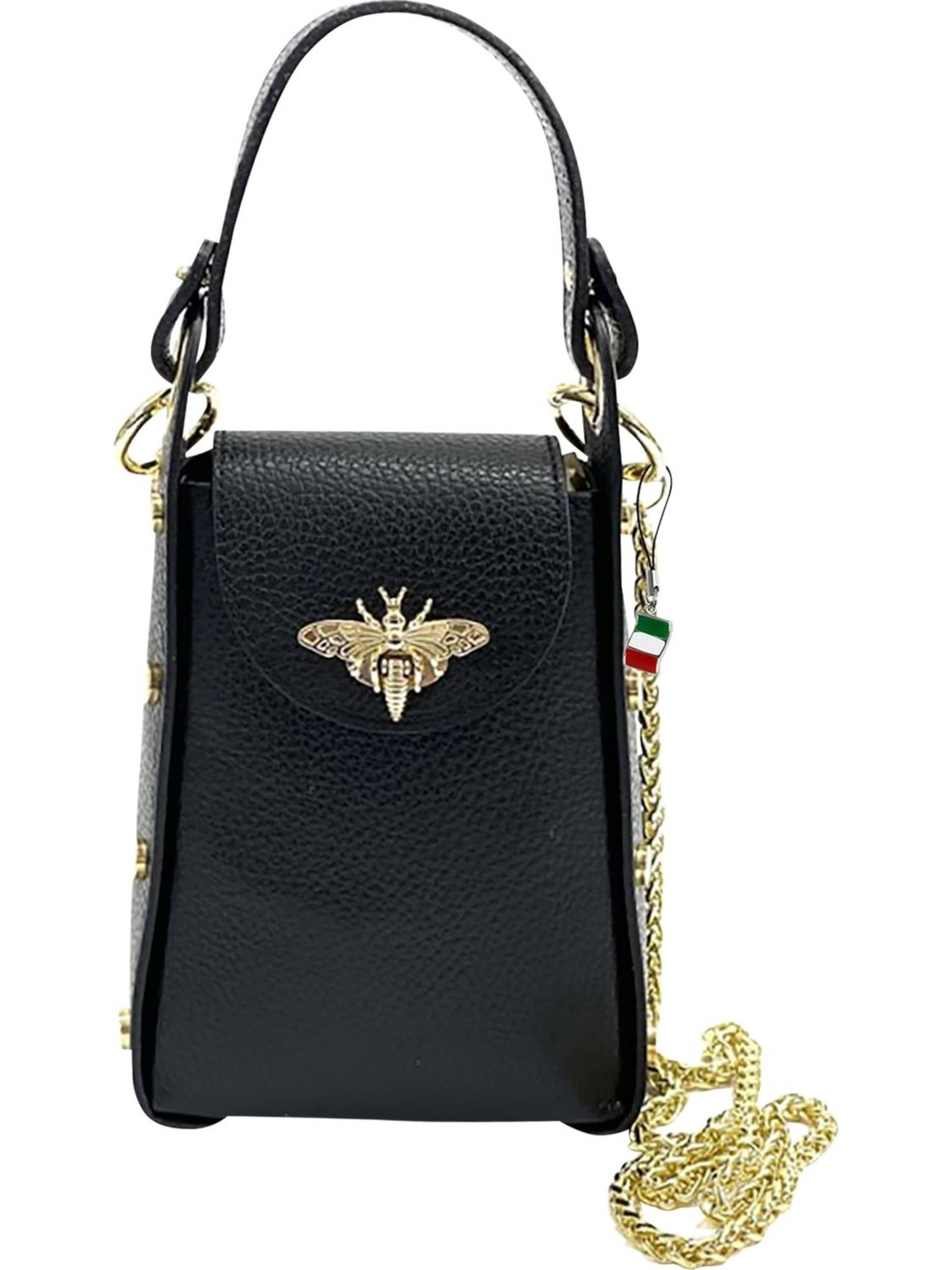 Florence Shoulder Bag in Black: front