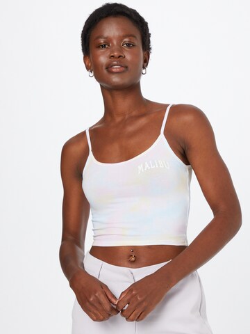 Top 'BARE' di HOLLISTER in bianco: frontale