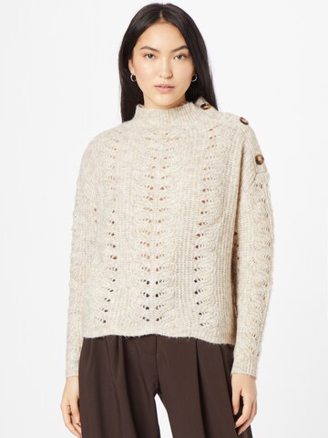 Maison 123 Sweater 'TYDIANE' in Beige: front