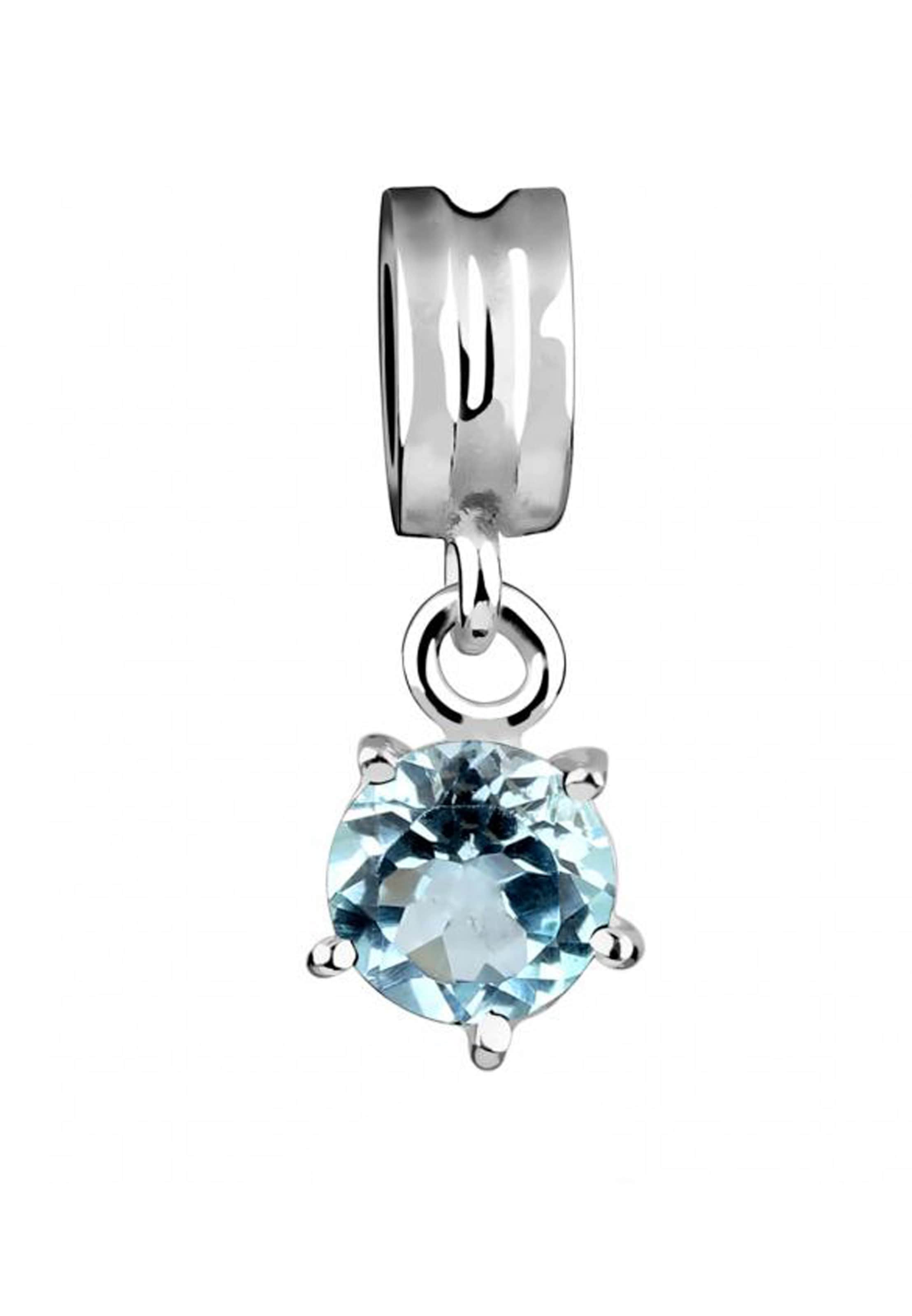 Nenalina Pendant in Silver: front