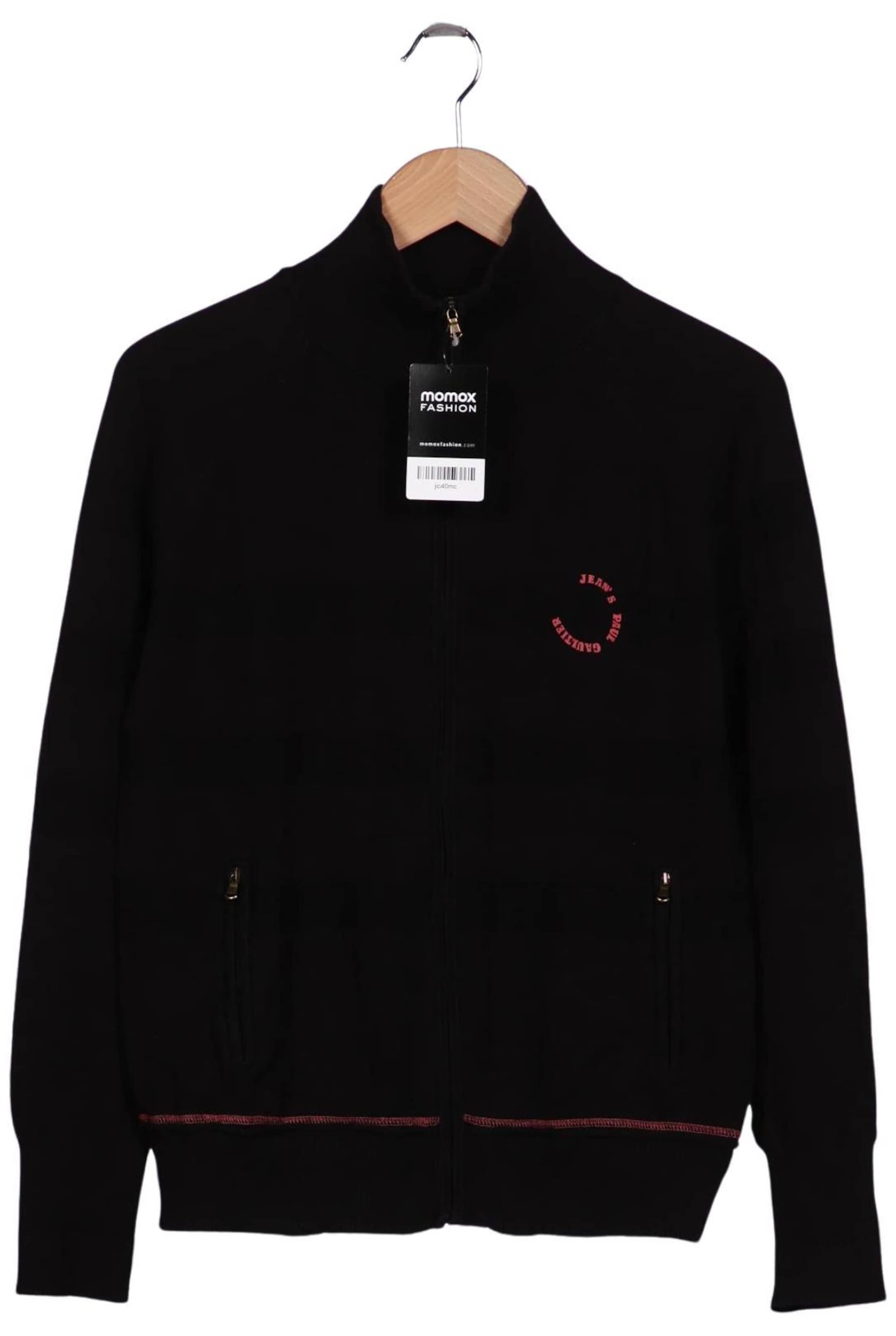 Jean Paul Gaultier Strickjacke S in Schwarz: Vorderseite