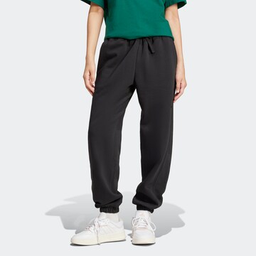 ADIDAS SPORTSWEAR Tapered Workout Pants 'ALL SZN' in Black: front