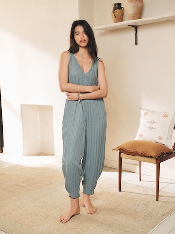 Next Jumpsuit in Blauw: voorkant