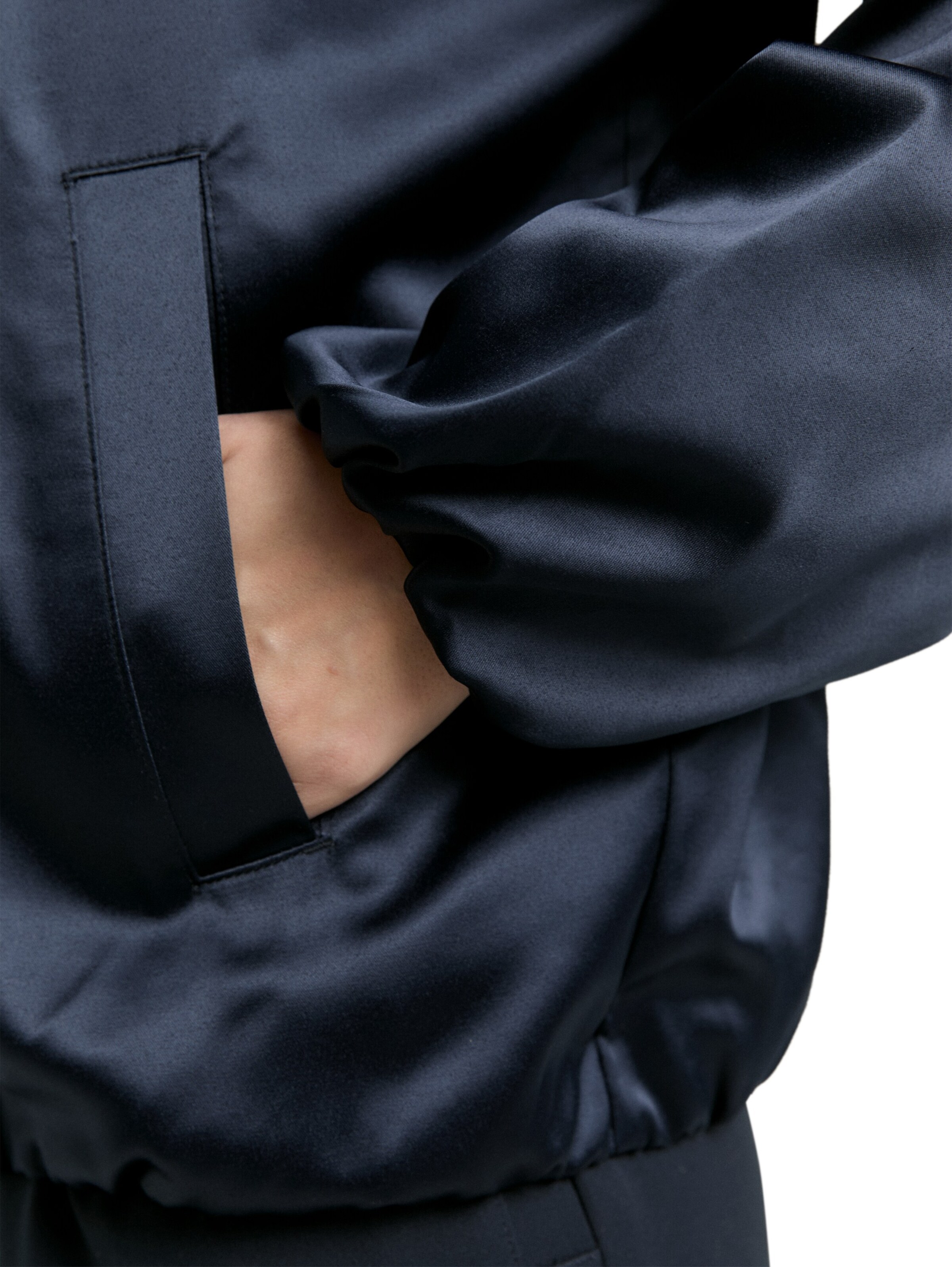 TOM TAILOR Übergangsjacke in Blau
