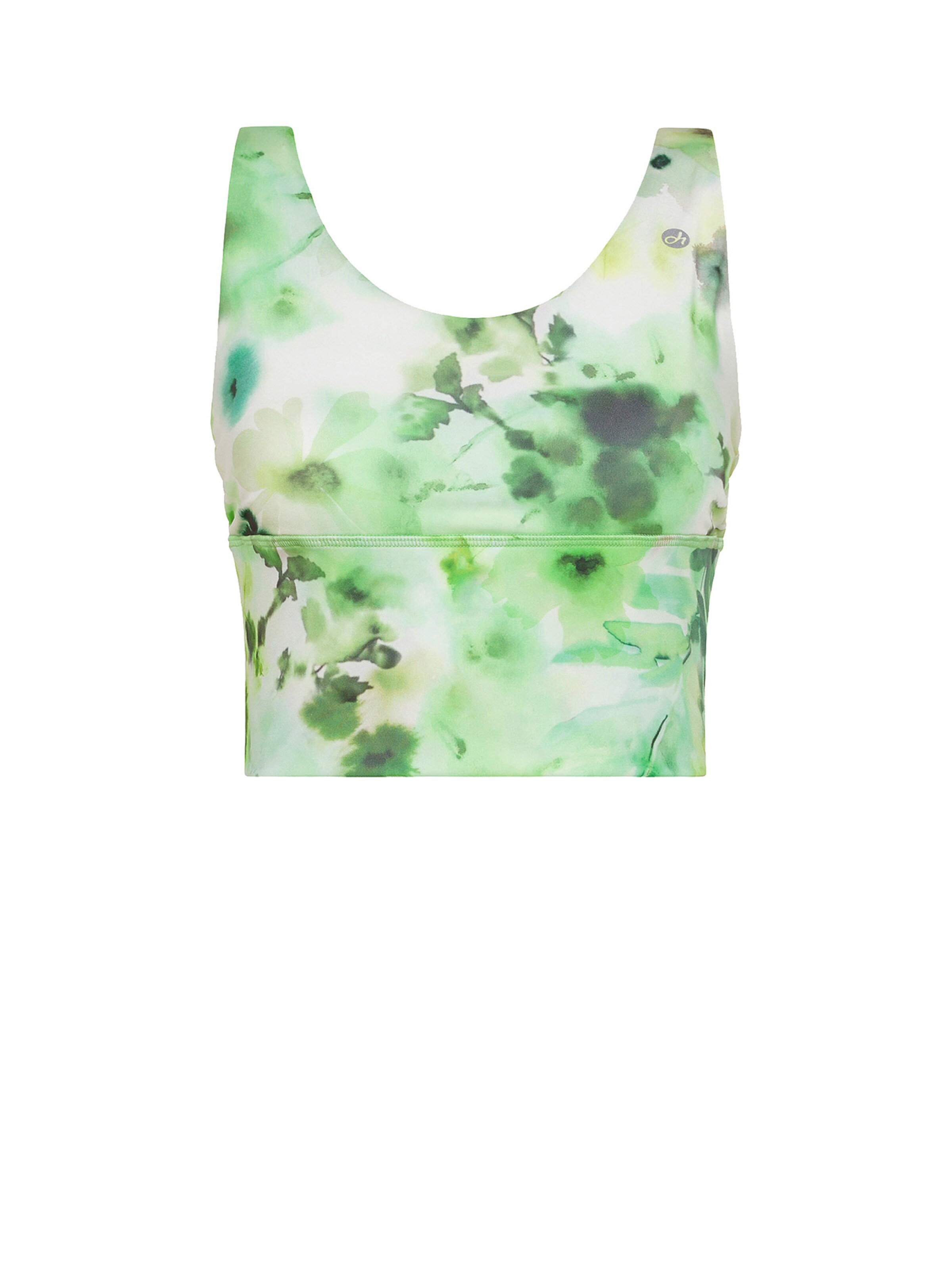 Bustino Reggiseno sportivo di DEHA in verde: frontale