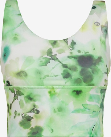 Bustino Reggiseno sportivo di DEHA in verde: frontale