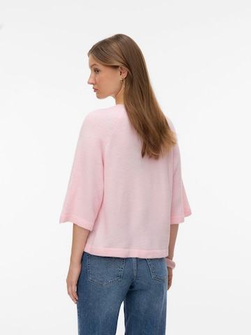 VERO MODA Pullover 'VMLefile' i pink