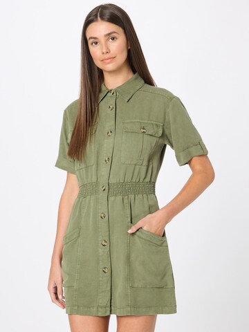 River Island Košilové šaty 'WYATT' – zelená: přední strana