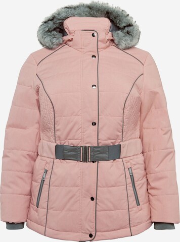 SHEEGO Winter Jacket in Pink: front