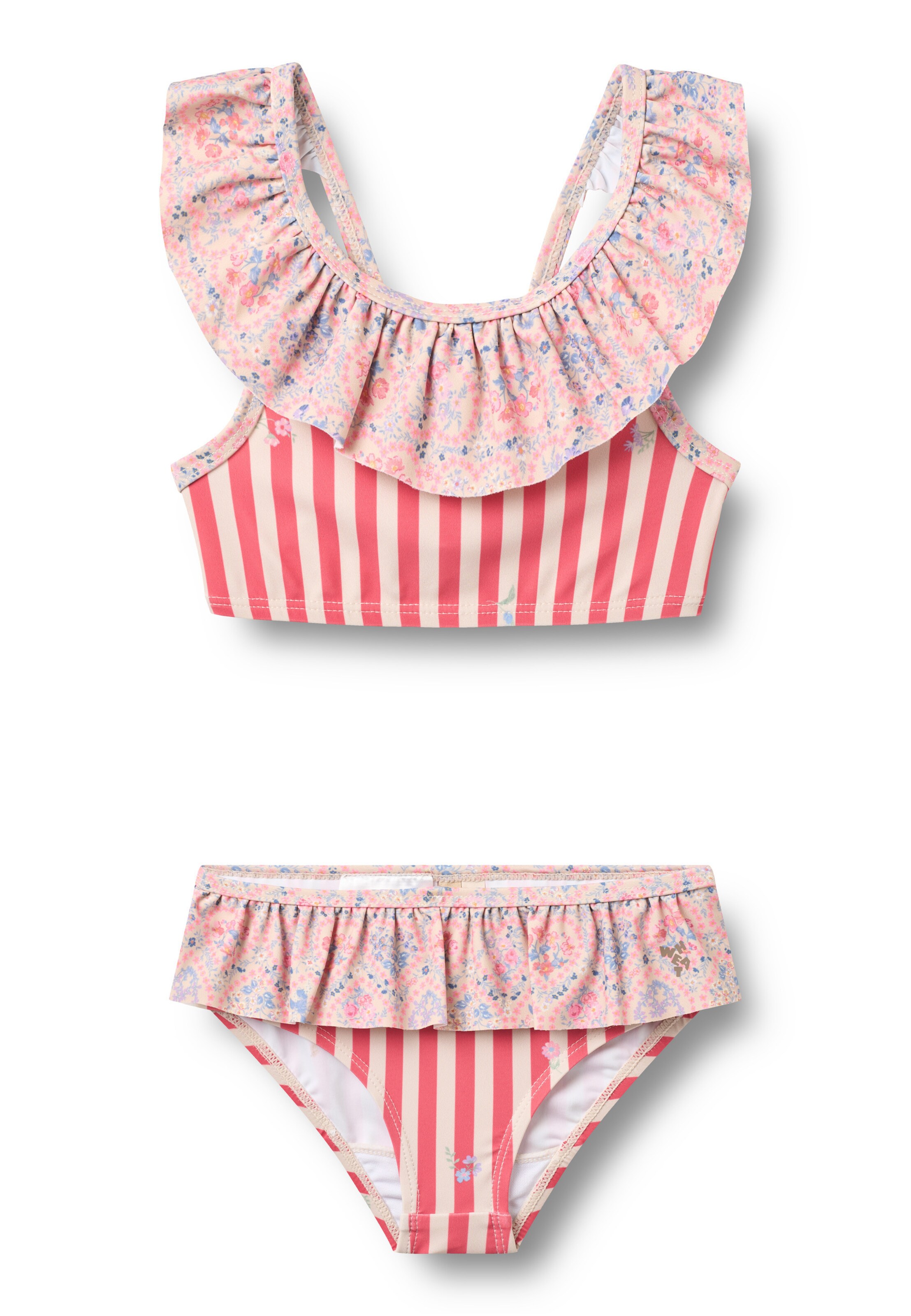 Bikini 'Bothilda' WHEAT en rose : devant