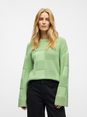 OBJECT Sweater 'OBJENYA' in Green: front