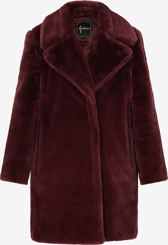 faina Pitkä talvitakki 'Fashion Look' värissä punainen: etupuoli