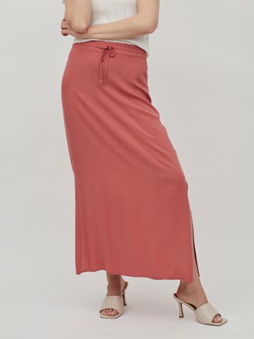 VILA Skirt 'Lana' in Pink: front