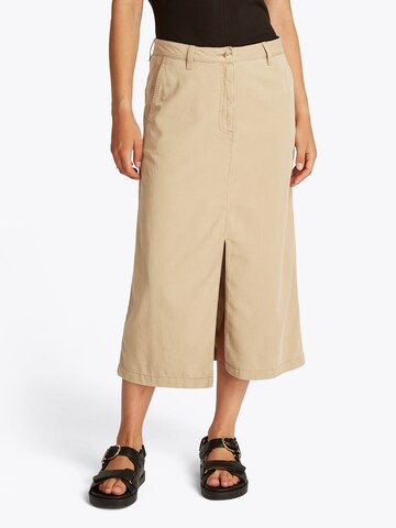 Gonna di TOMMY HILFIGER in beige: frontale