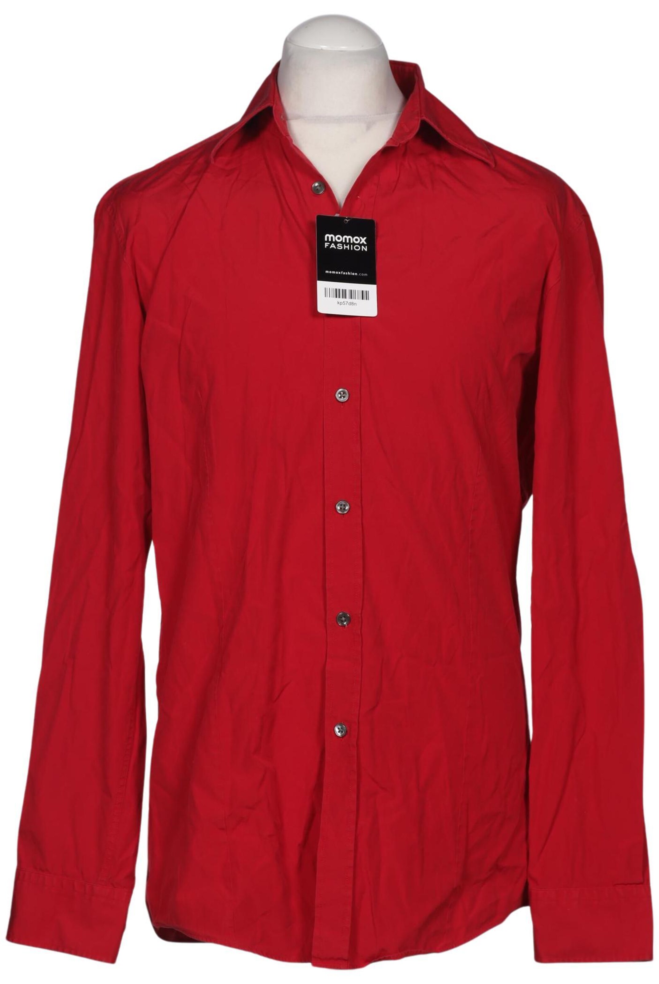 HUGO Button Up Shirt in L in Red: front