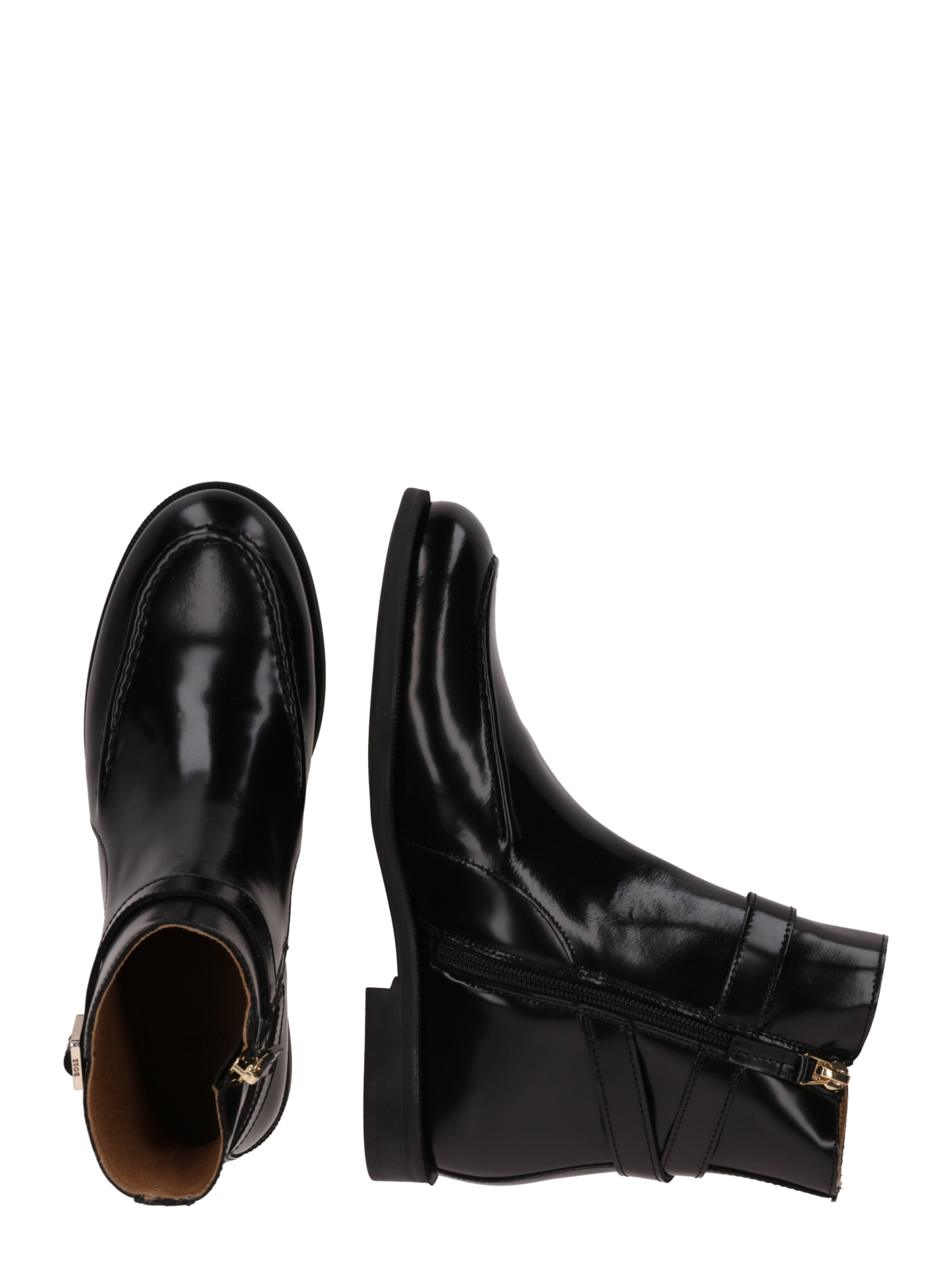 BOSS Ankle Boots 'Lycia' in Black