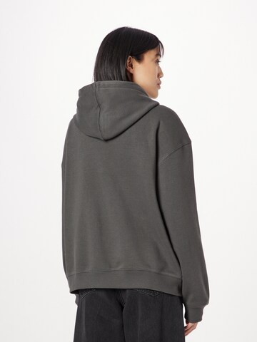 WEEKDAY Zip-Up Hoodie in Grey