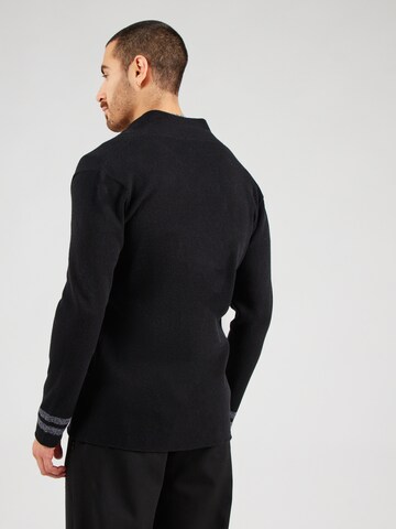 Key Largo Strickjacke 'ALREADY' in Schwarz