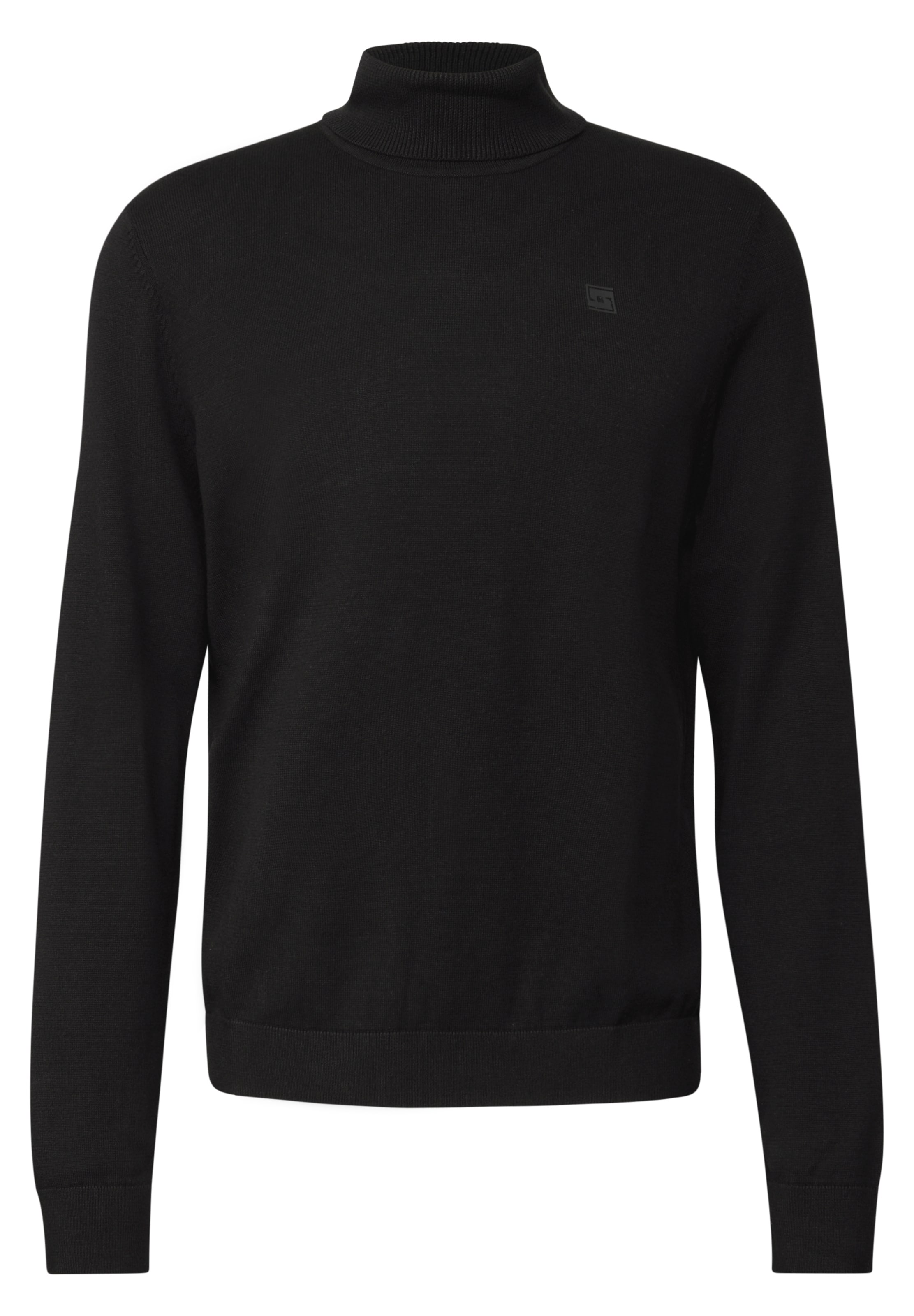 Street One MEN Sweater in Black: front