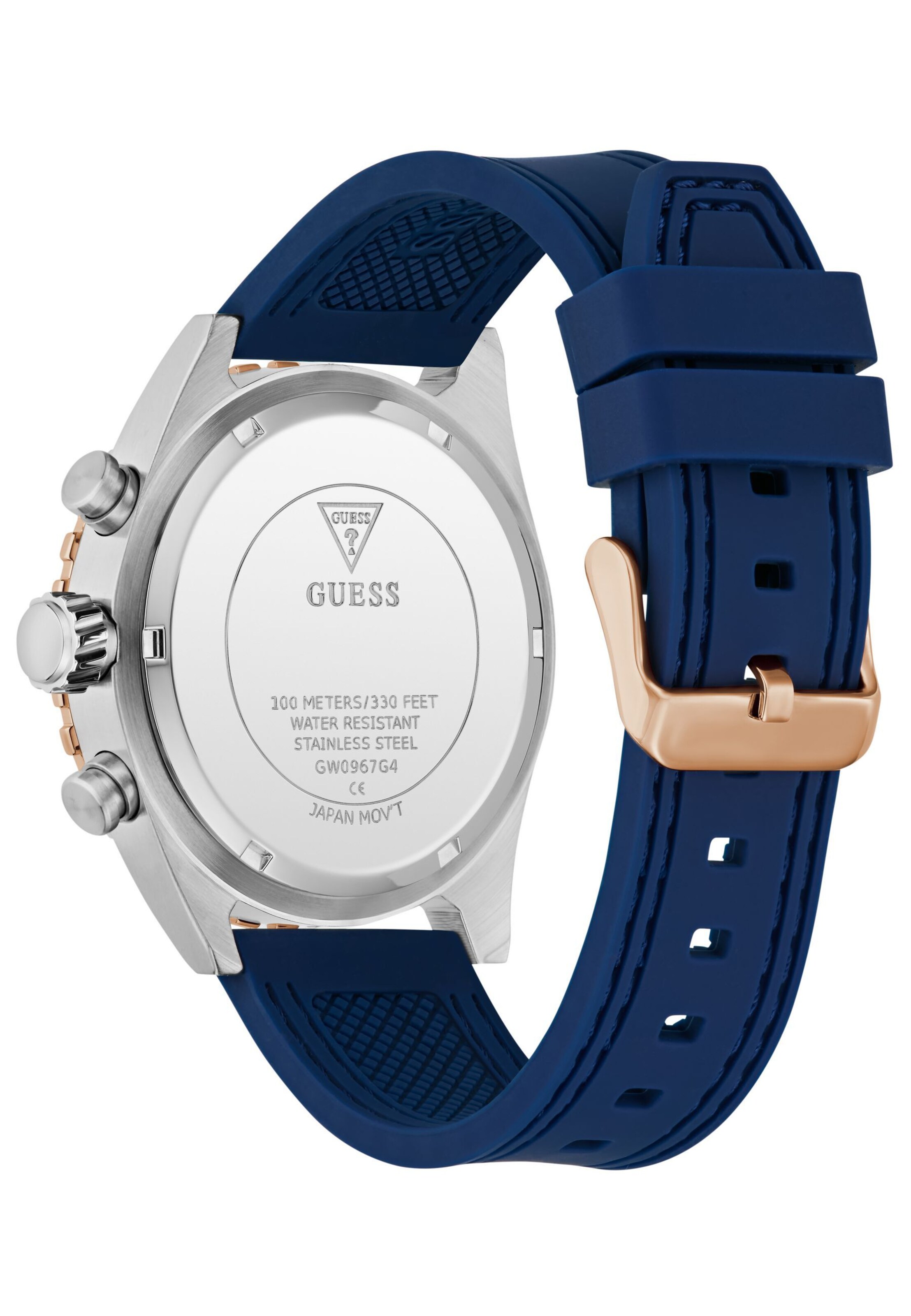 Montre à affichage analogique 'DEFENDER' GUESS en bleu