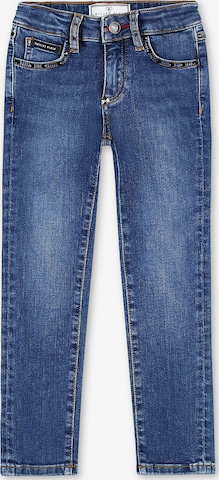 Slimfit Jeans 'Hexagon' di Philipp Plein in blu: frontale