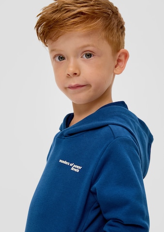Veste de survêtement s.Oliver en bleu