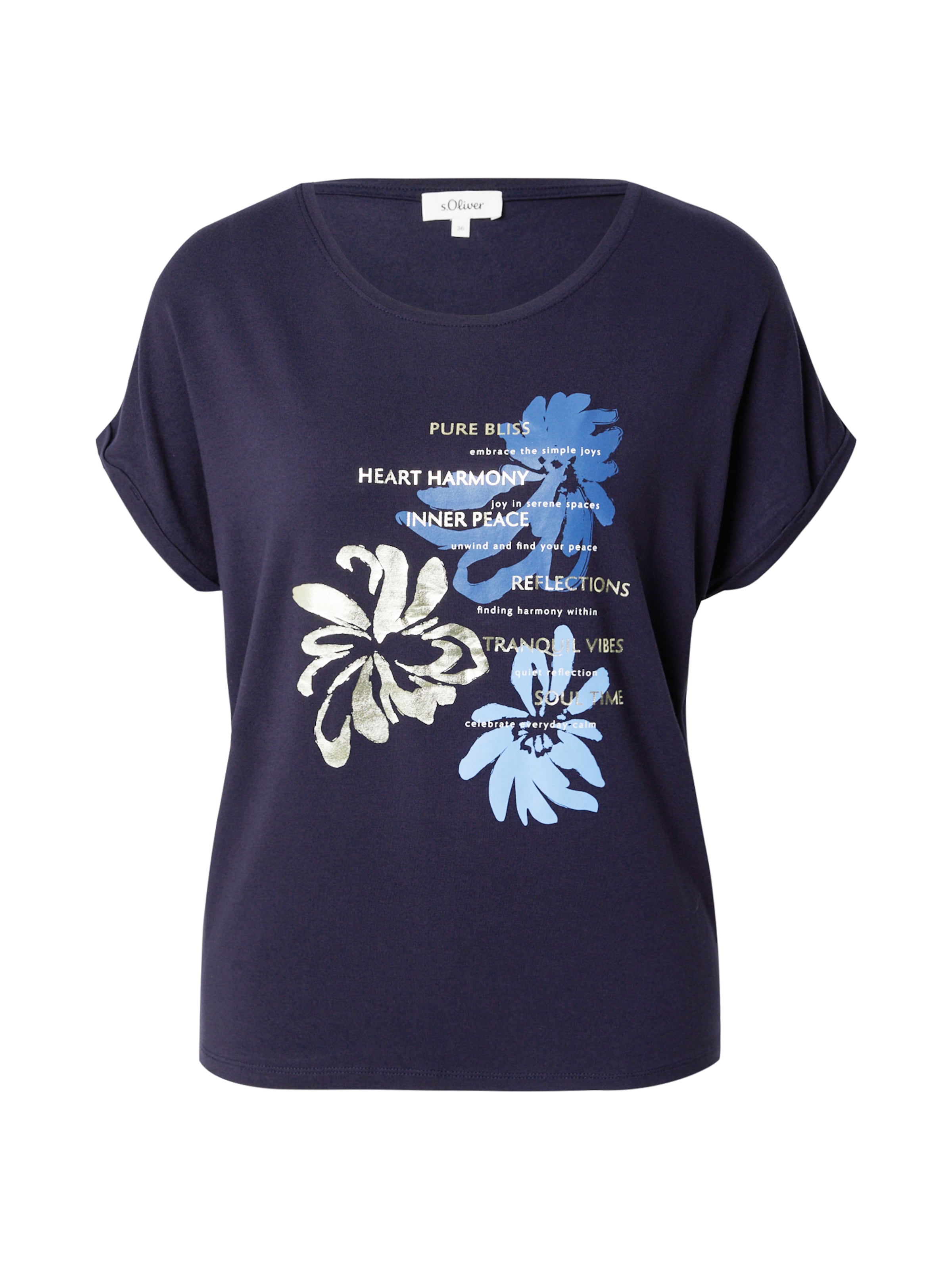 s.Oliver Shirt in Blue: front