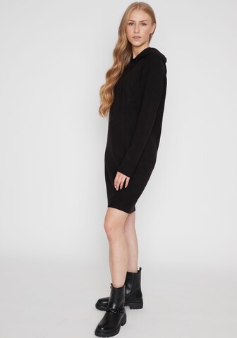 Hailys - Vestido de malha 'Lotta' em preto