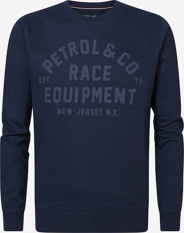 Petrol Industries Sweatshirt i blå: framsida