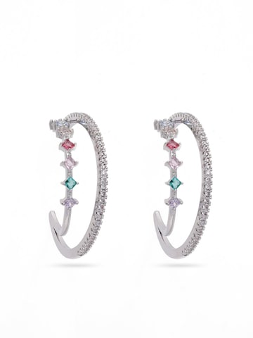Boucles d'oreilles 'Hannata' AVANT-GARDE PARIS en argent : devant